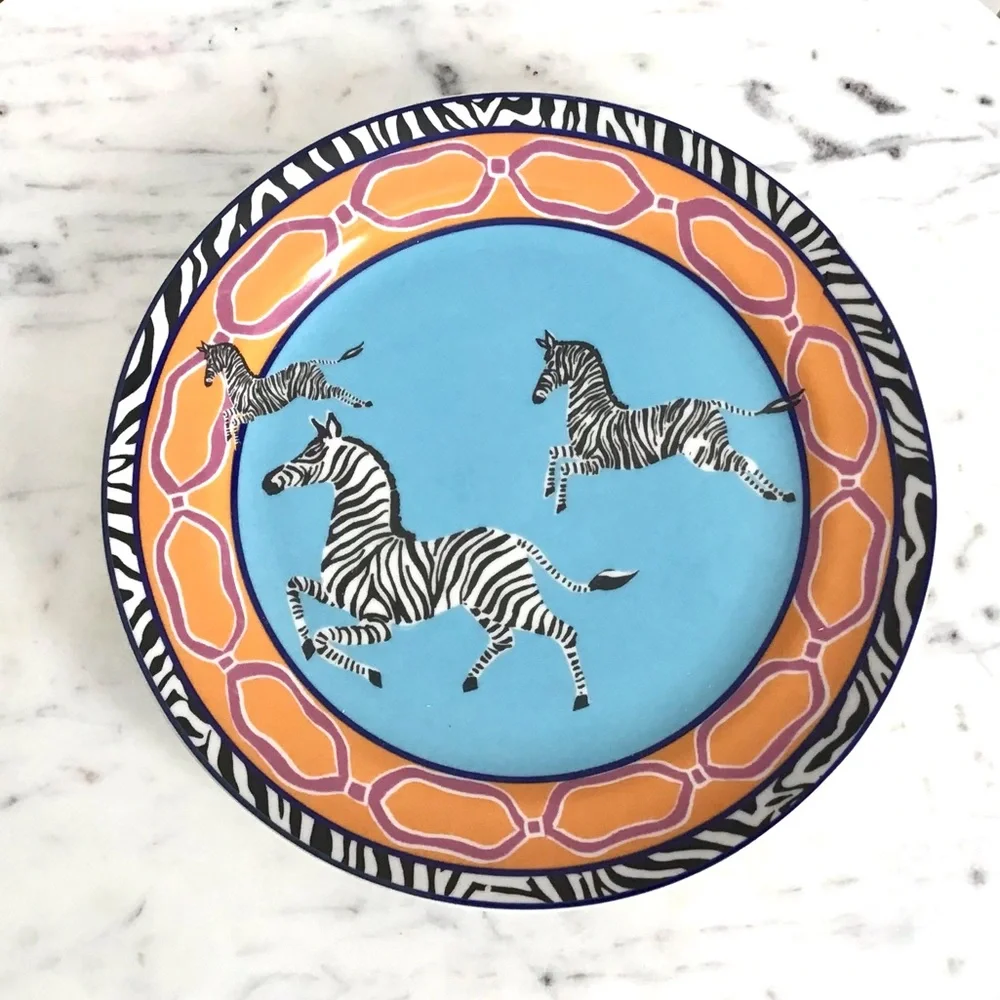 Anthropologie Haveli Stoneware Plate New in Box New With Tag